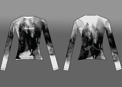 97 URBAN PIXELATED BLACK SHADOW TOP