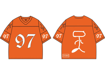 97 URBAN ORANGE TRIBE NFL JERSEY