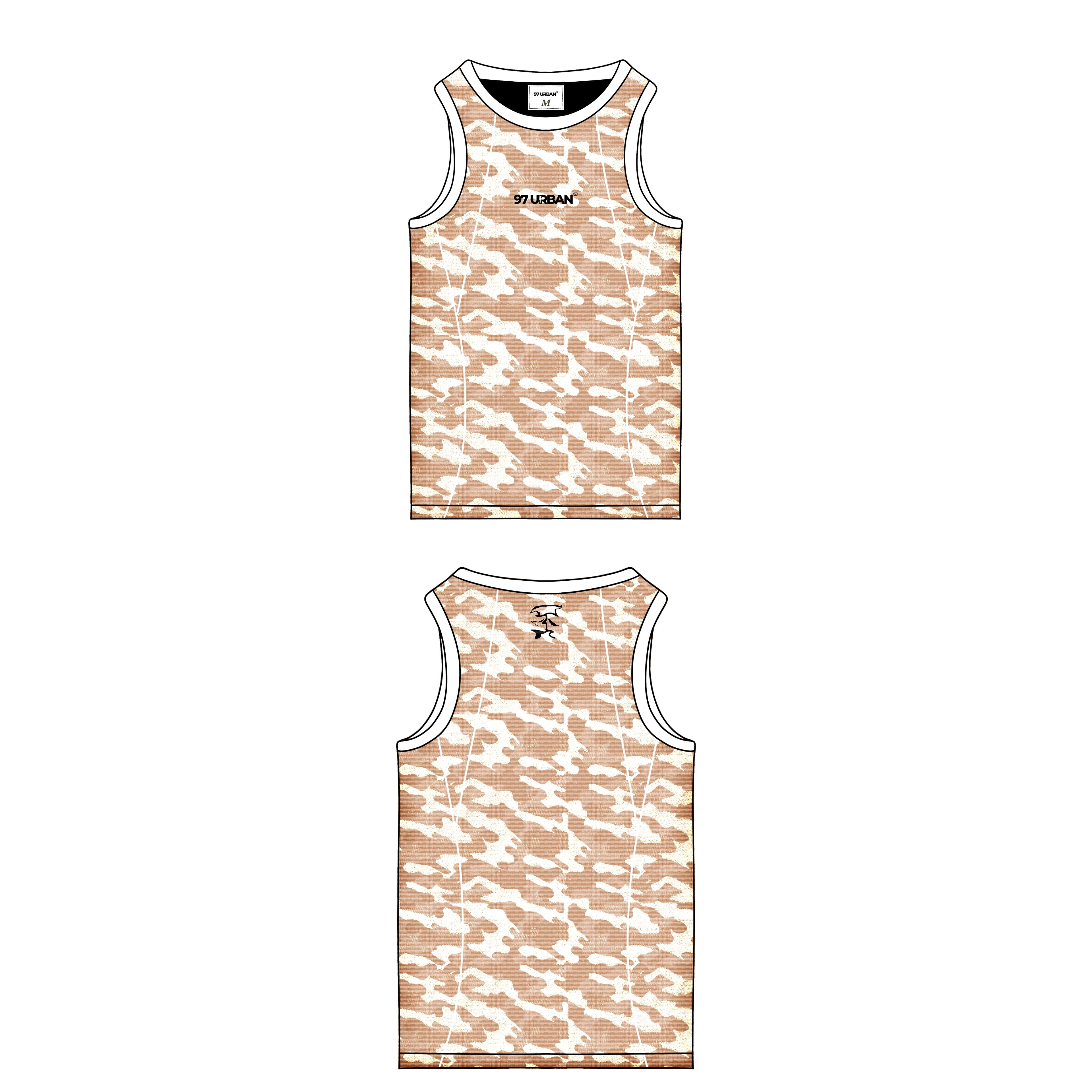 97 URBAN BEIGE CAMO VEST