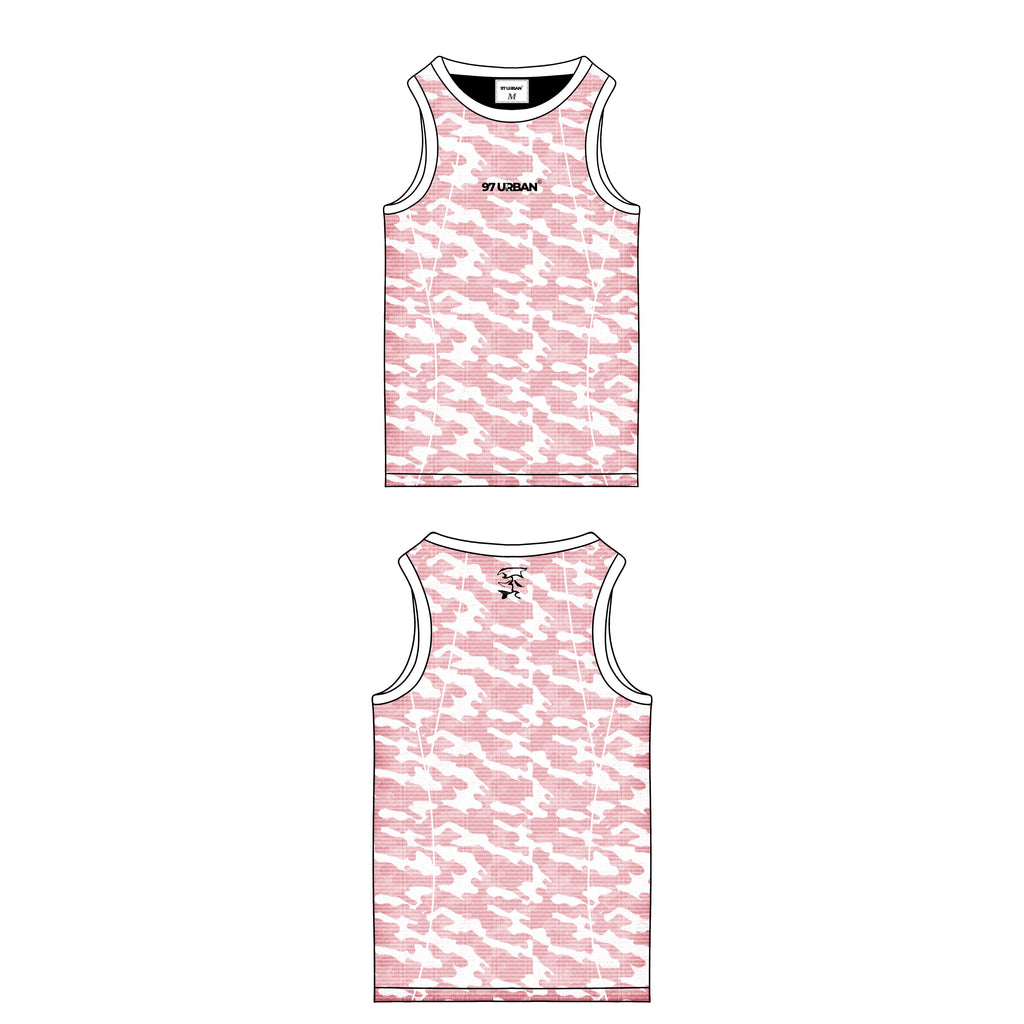 97 URBAN PINK CAMO VEST