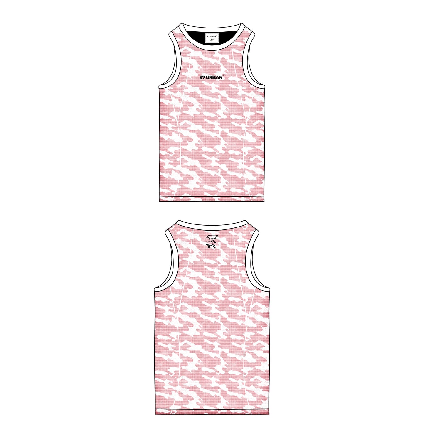97 URBAN PINK CAMO VEST