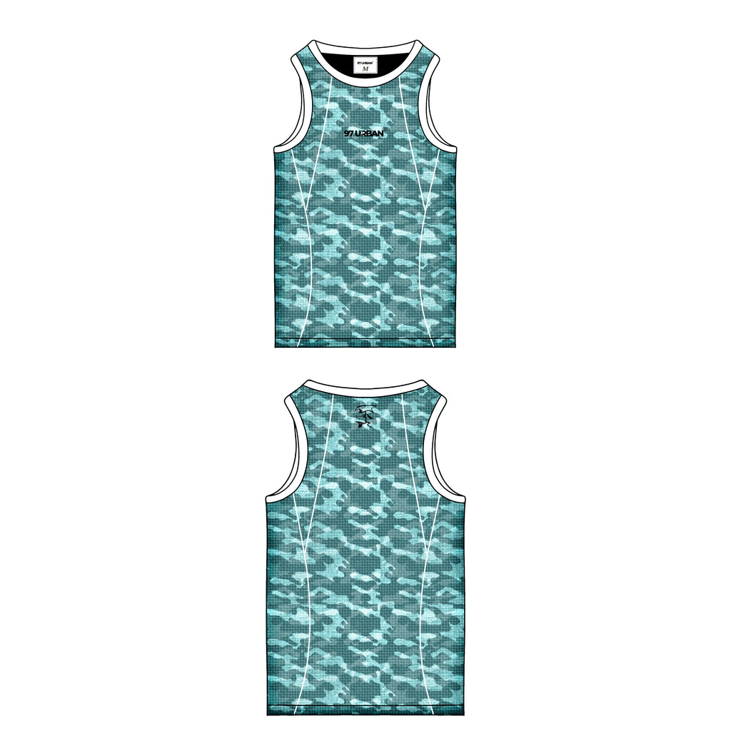 97 URBAN TORQUISE CAMO VEST