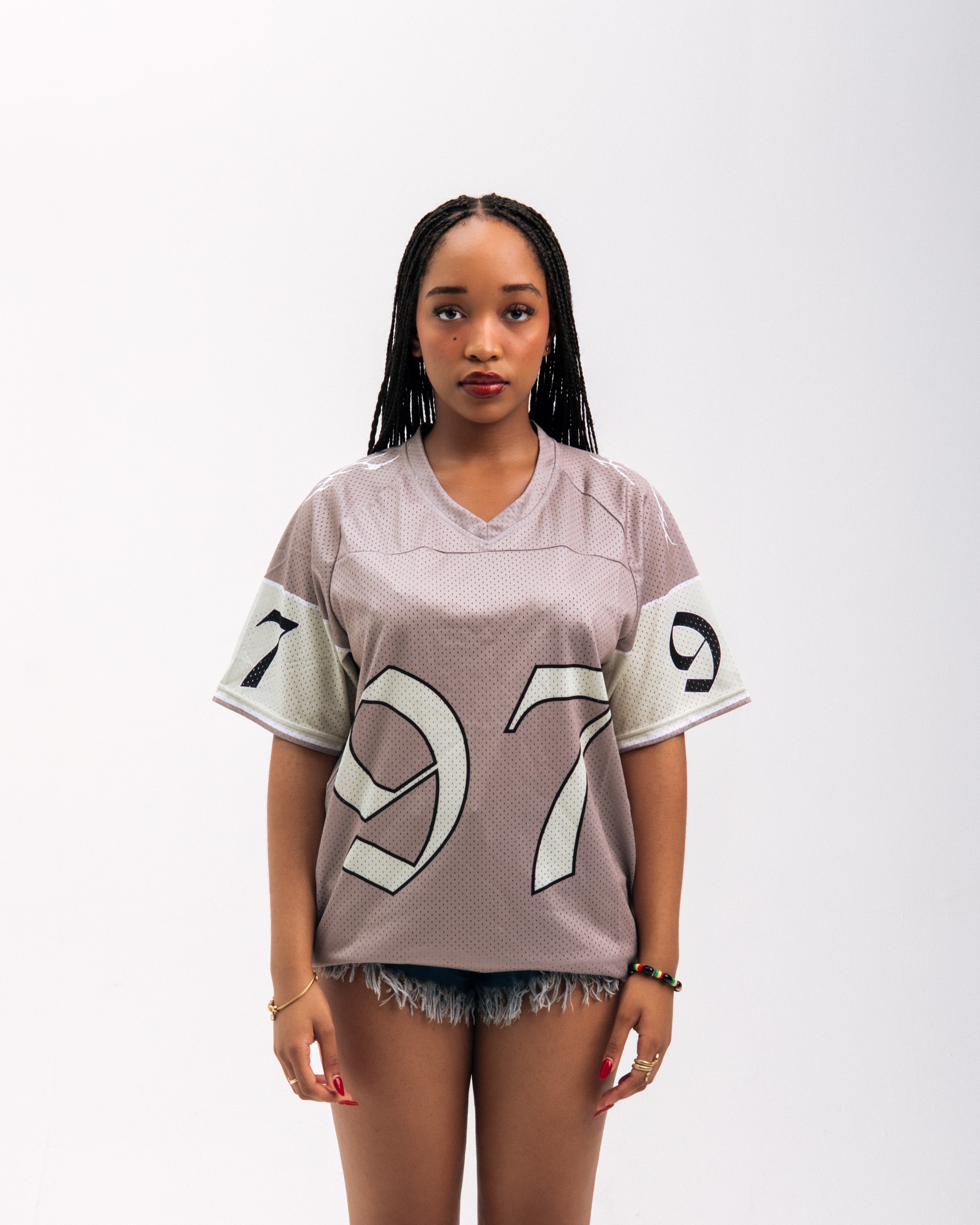97 URBAN BEIGE TRIBE NFL JERSEY