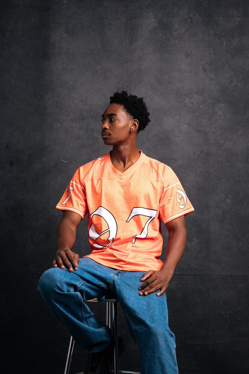 97 URBAN ORANGE TRIBE NFL JERSEY