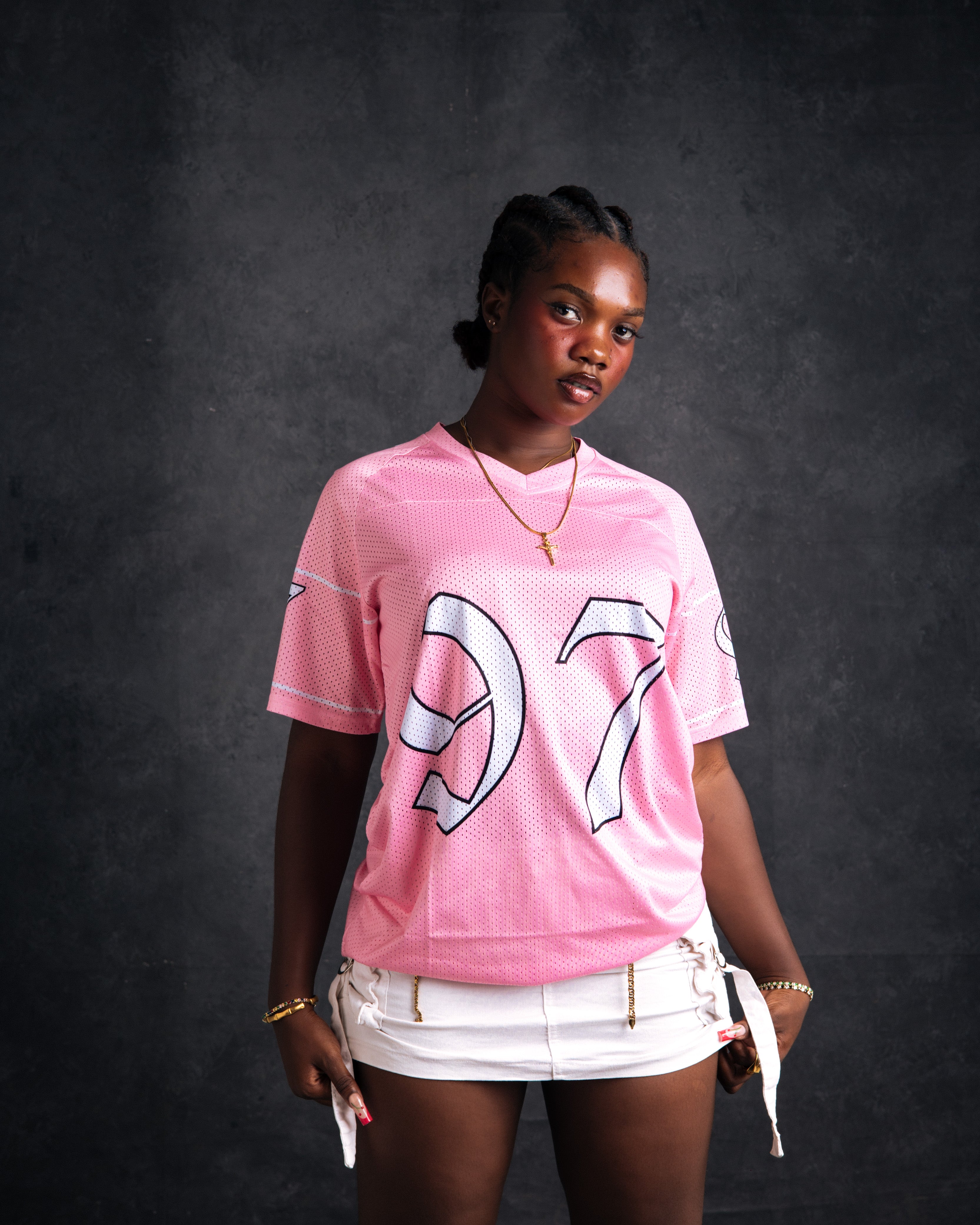 97 URBAN TRIBE PINK NFL JERSEY