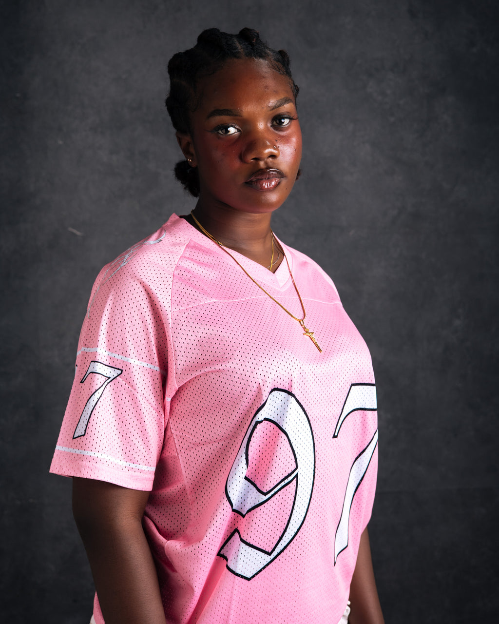 97 URBAN TRIBE PINK NFL JERSEY
