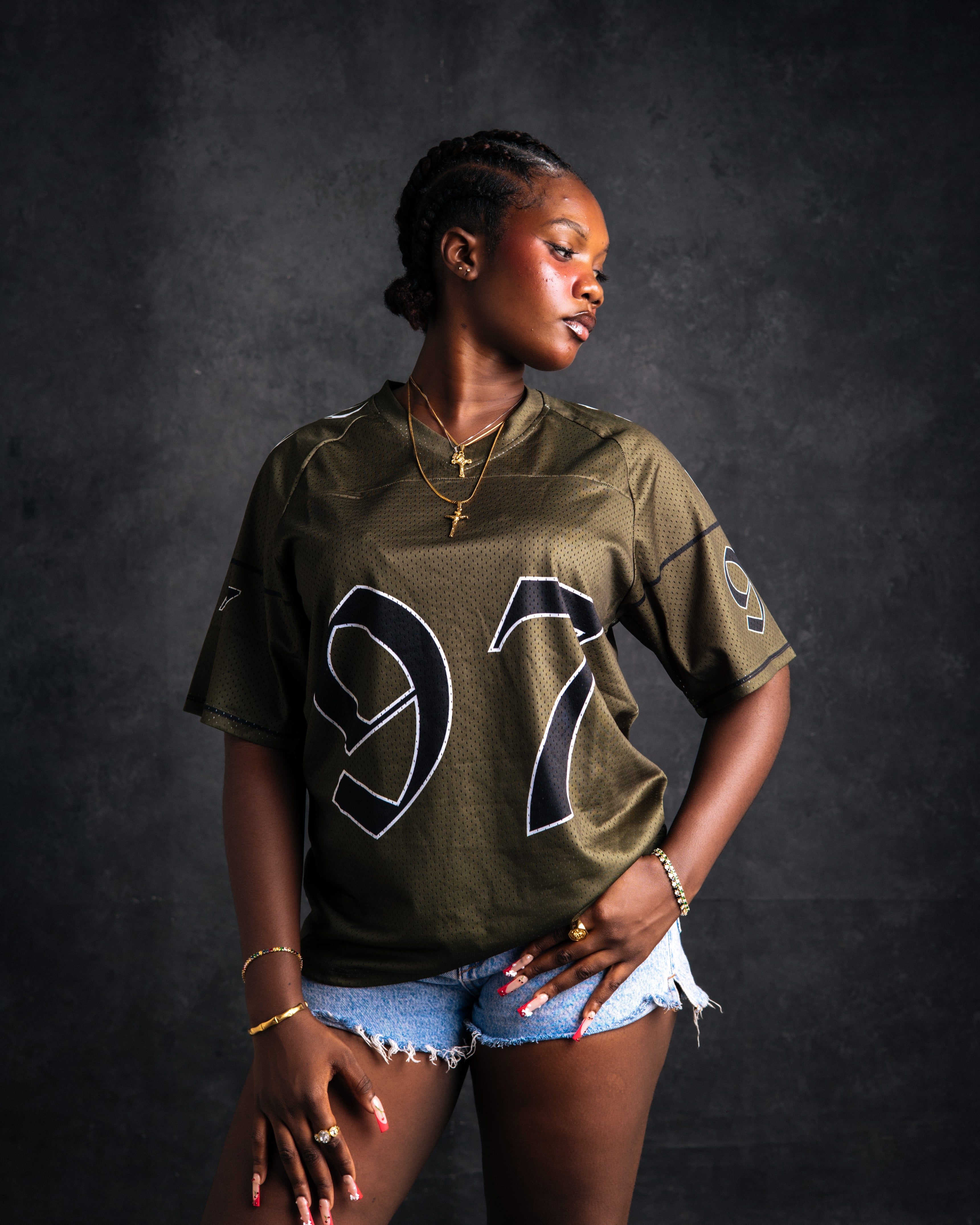 97 URBAN GREEN TRIBE NFL JERSEY