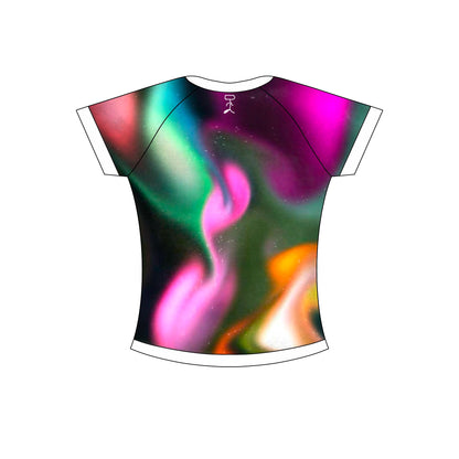 97 URBAN GRADIENT FLOW CROP TEE