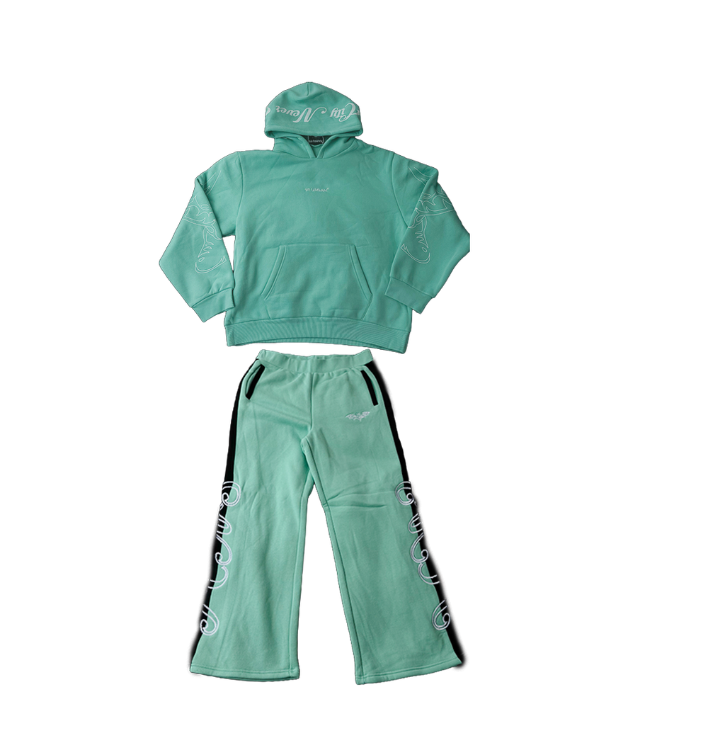 97 URBAN BASICS TWO PIECE HOODIE SET