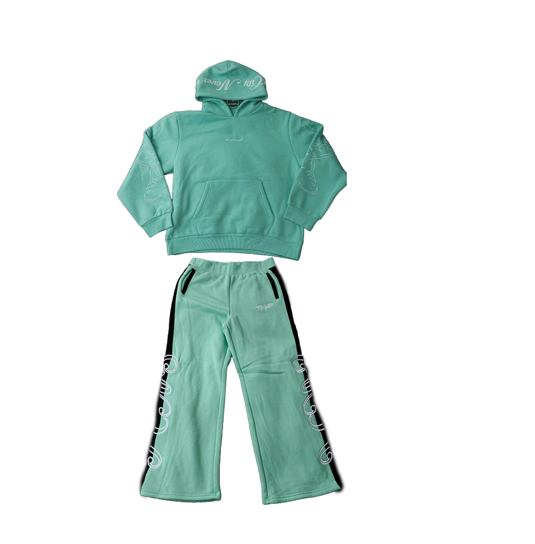 97 URBAN BASICS TWO PIECE HOODIE SET