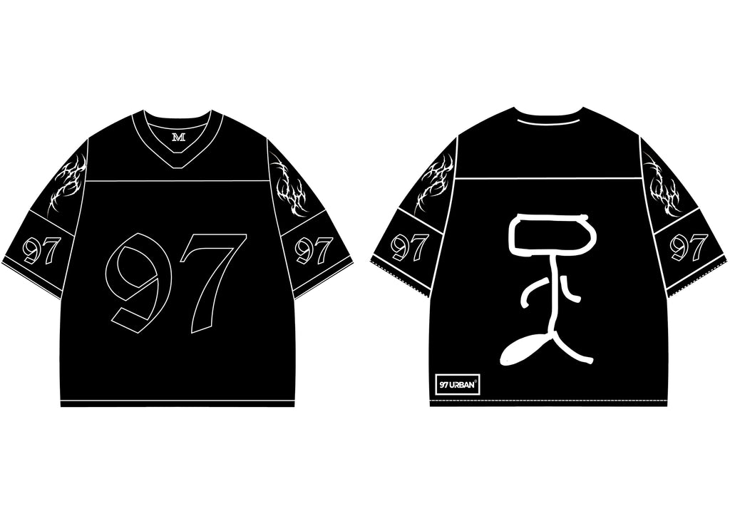 97 URBAN TRIBE BLACK NFL JERSEY