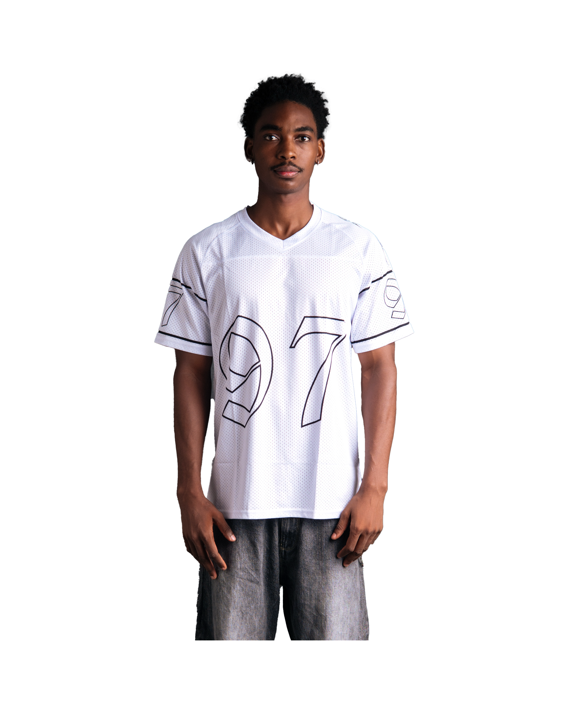 97 URBAN TRIBE WHITE NFL JERSEY