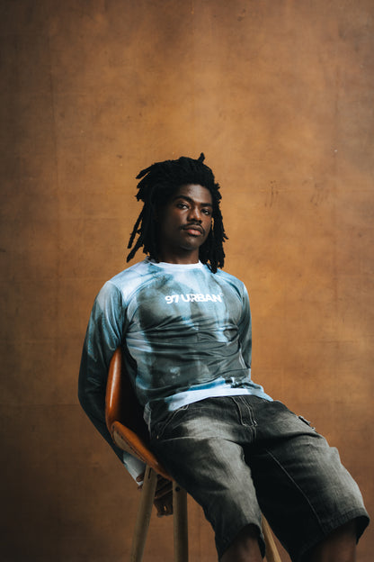 97 URBAN PIXELATED BLACK SHADOW TOP