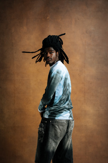 97 URBAN PIXELATED BLACK SHADOW TOP